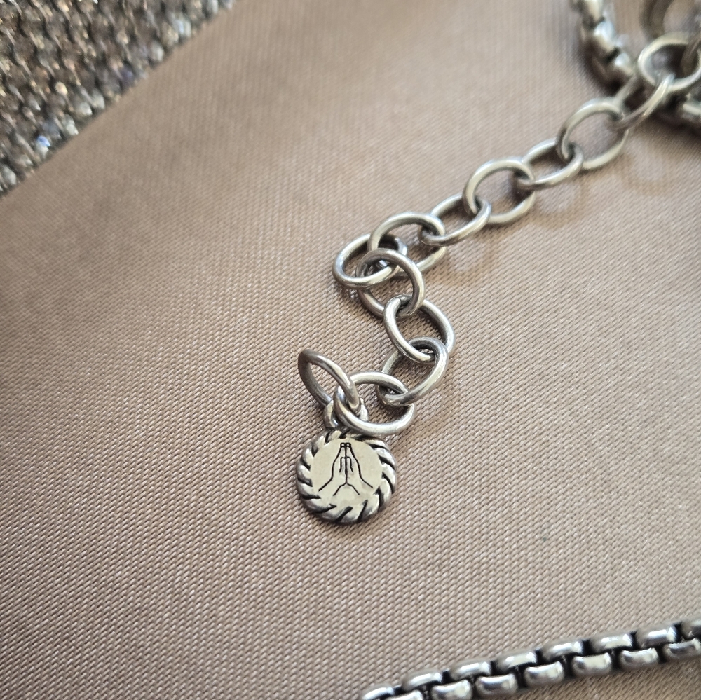 Jai John Hardy Sterling 14k Gold Station Necklace - Picture 5 of 8